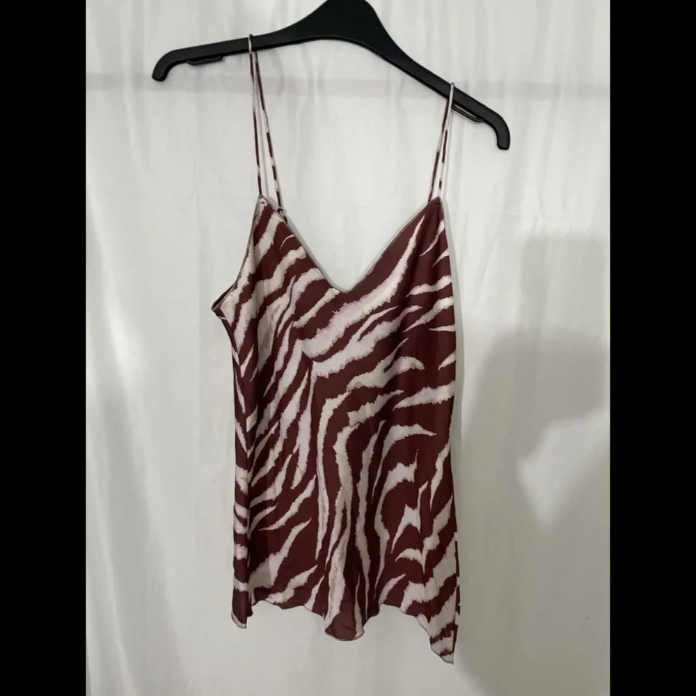 NWT $159 Paige Cicely Metallic Merrow Edge‎ Camisole Tank Top [SZ XS ]